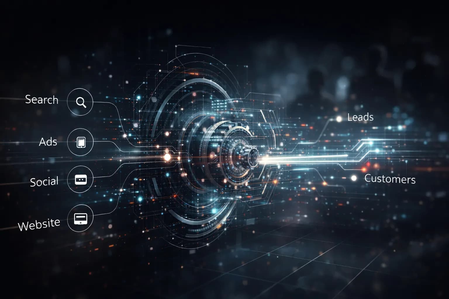 Lead Growth Engine system for business visibility and lead generation